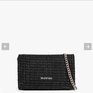 Valentino  Black Pochette Bag (Large)